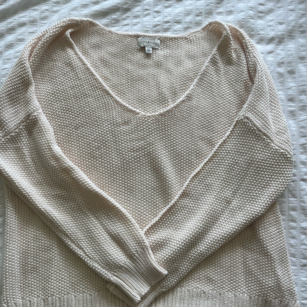 Lucky Brand Crème Sweater